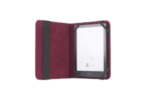 C-TECH PROTECT pouzdro z pravé kůže pro 6" zařízení, RLC-02, bordó (Onyx Boox Go 6 a Poke 5) - obrázek 6