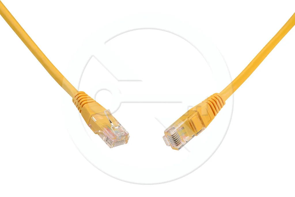 SOLARIX patch kabel CAT5E UTP PVC 2m žlutý