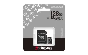 Kingston Industrial/Micro SDXC/128GB/UHS-I U3 / Class 10/+ Adaptér - obrázek 2