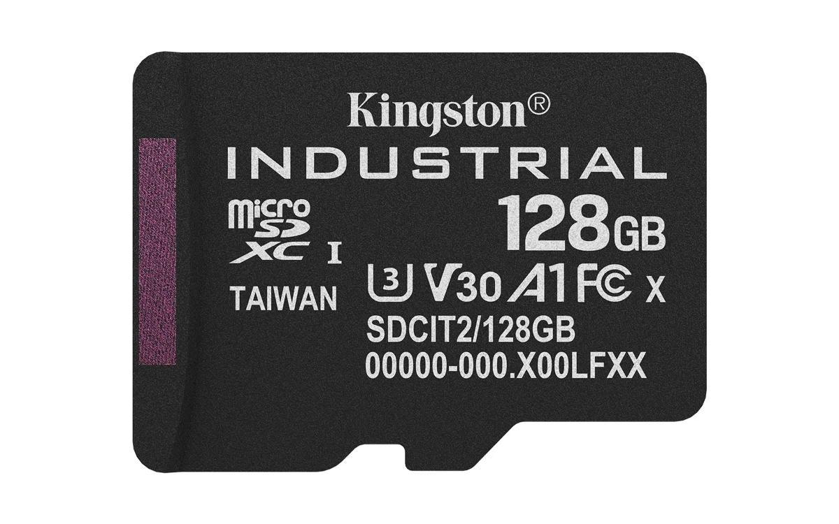 Kingston Industrial/Micro SDXC/128GB/UHS-I U3 / Class 10