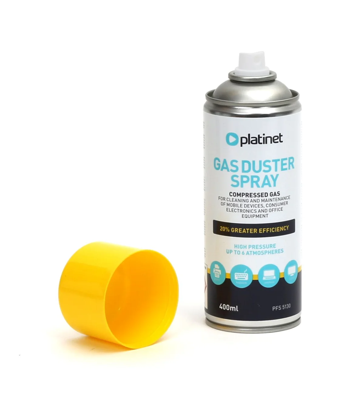 Platinet PFS5130 stlačený vzduch na čištění 400 ml