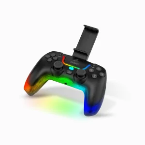 EVOLVEO Ptero2, bezdrátový & drátový gamepad pro PC, PS3/4/5, iOS, Android, Switch, černý - obrázek 10