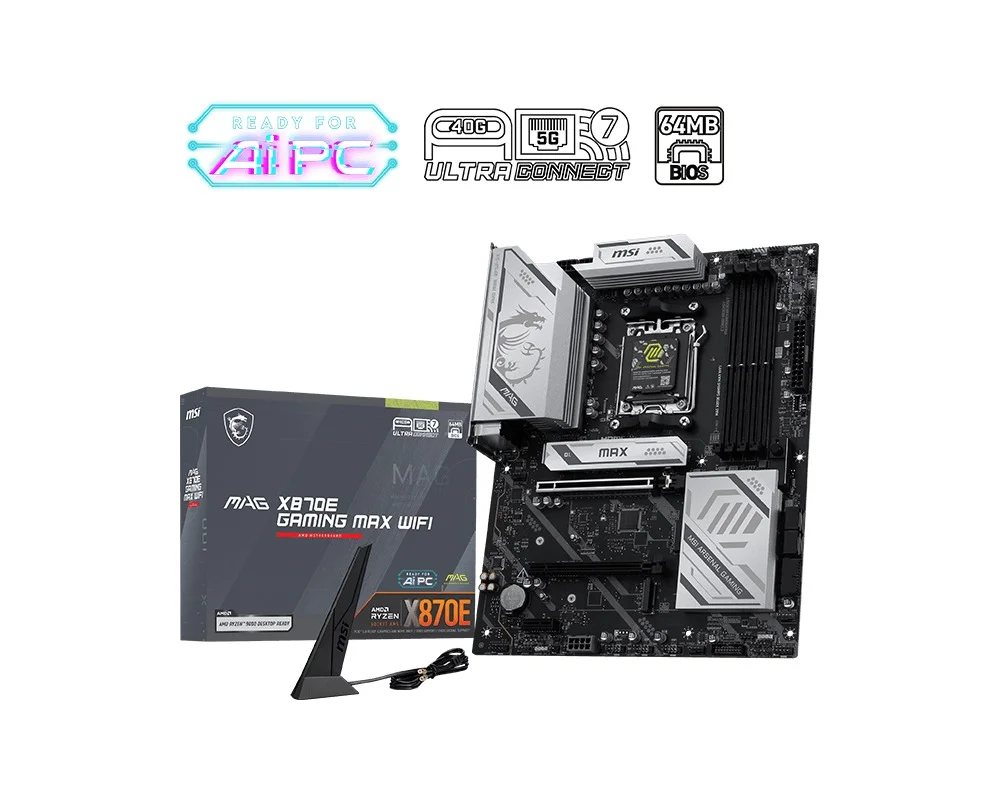 MSI MAG X870E GAMING MAX WIFI deska AM5 ATX