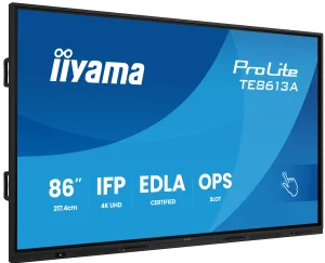86" iiyama TE8613A-B2AG:IPS,4K,40P,USB-C,EDLA - obrázek 6