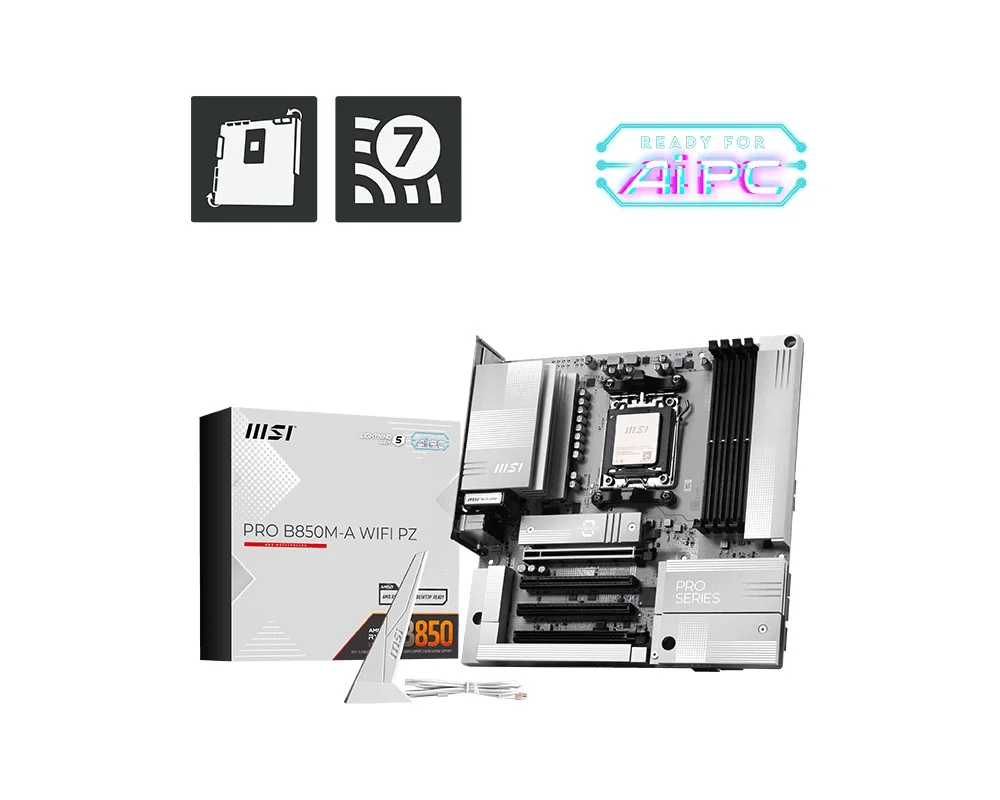 MSI PRO B850M-A WIFI PZ/AM5/mATX