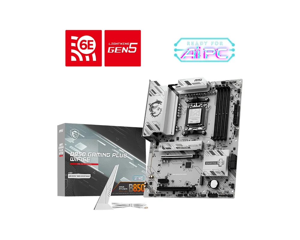 MSI B850 GAMING PLUS WIFI6E deska AM5 ATX