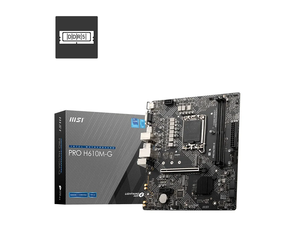 MSI PRO H610M-G Deska LGA 1700 mATX