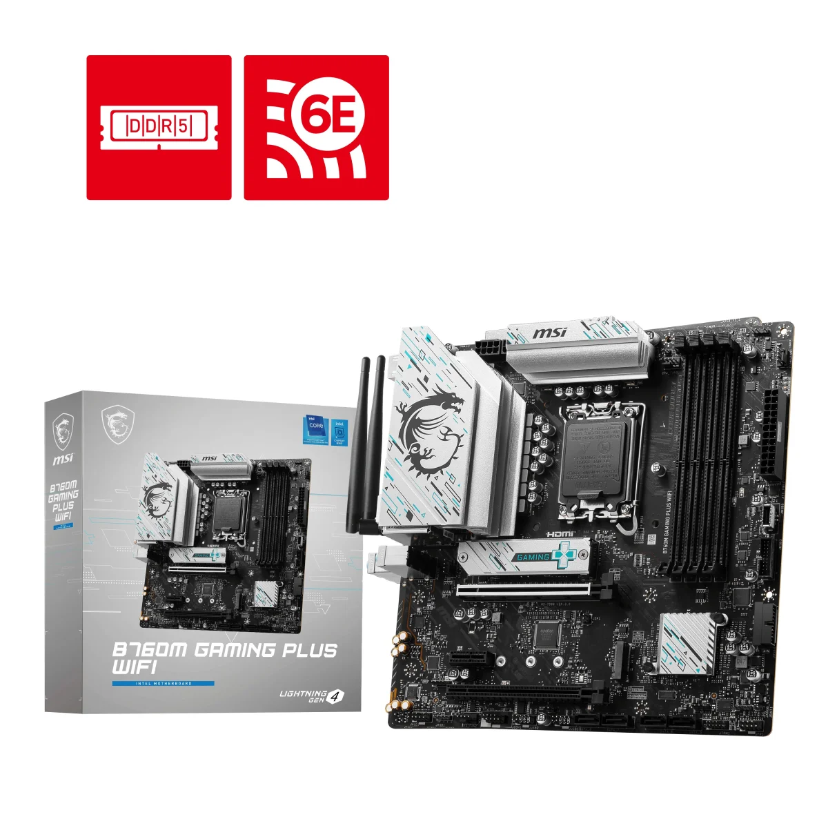 MSI B760M GAMING PLUS WIFI deska