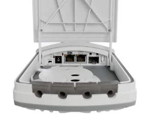 MikroTik FTC21-ups Fiber-to-Copper Converter s UPS funkcí (2 x 1G Eth, 1 x 2.5G SFP)