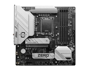 MSI B760M PROJECT ZERO LGA 1700 mATX deska - obrázek 2