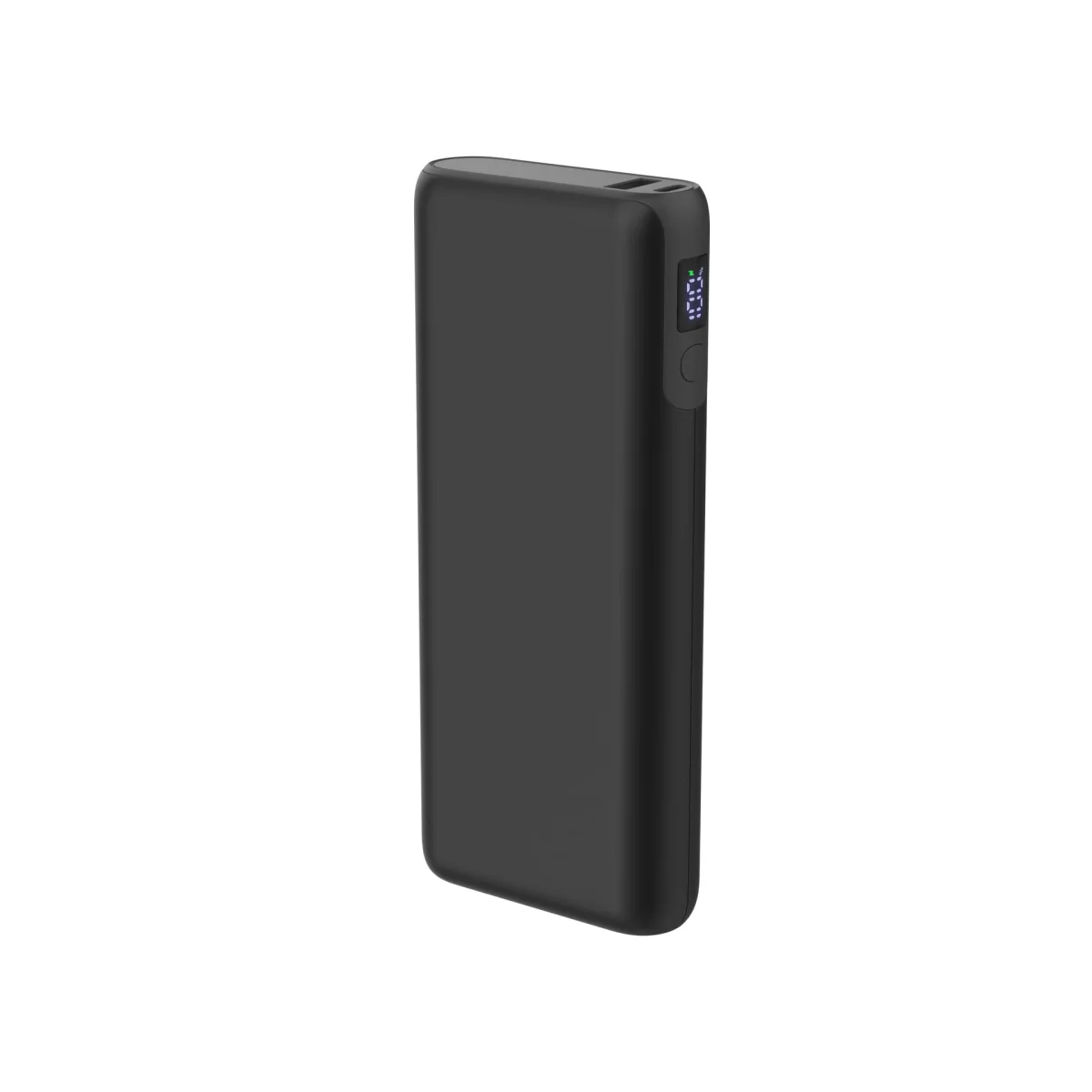 Platinet Powerbanka 20000 mAh 65W  Power Delivery, 2x USB-C, 1xUSB-A, kabel USB-C 1m, černá