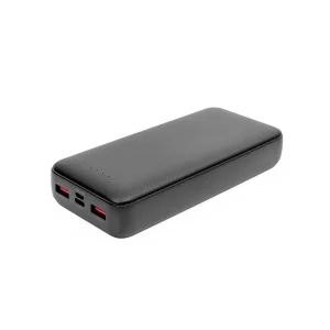 Platinet SET 3v1 Powerbanka 20000 mAh +  Nabíječka 20W Power Delivery, kabel USB-C 1m, černá - obrázek 3