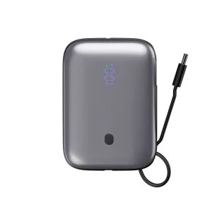 Platinet Powerbanka 10000 mAh 20W Power Delivery, 2xUSB-C, 1xUSB-A, kabel USB-C 1m, černá - obrázek 5