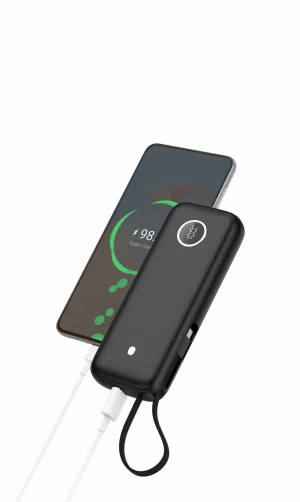 Platinet Powerbanka 20000 mAh 70W Power Delivery, 1xUSB-C, 1xUSB-A, kabel USB-C 1m, černá - obrázek 7