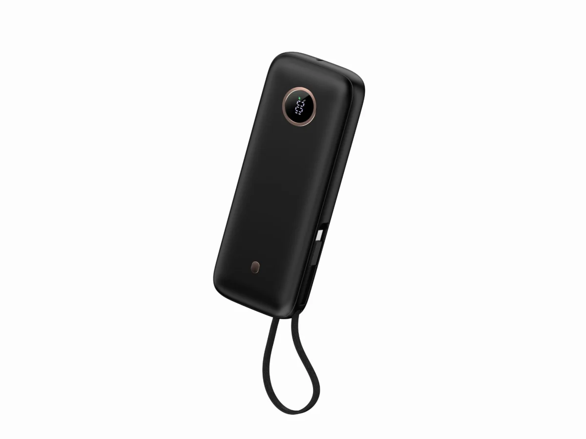 Platinet Powerbanka 20000 mAh 70W Power Delivery, 1xUSB-C, 1xUSB-A, kabel USB-C 1m, černá
