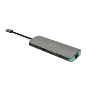 i-tec USB-C Metal Nano dokovací stanice 4K HDMI LAN 100W