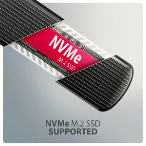 AXAGON EEM2-SC, USB-C 10Gbps externí box pro M.2 NVMe SSD, bezšroubový, žebrovaný hliník - obrázek 6