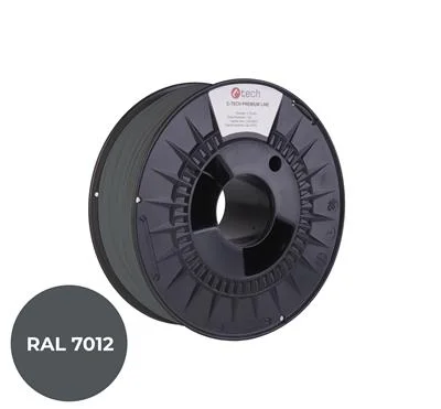 Filament C-TECH PREMIUM LINE, ASA, čedičová šedá, RAL7012, 1,75mm, 1kg