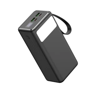 Platinet Powerbanka 40000 mAh 65W Power Delivery, 2xUSB-C, 2xUSB-A, kabel USB-C 1m, černá - obrázek 2