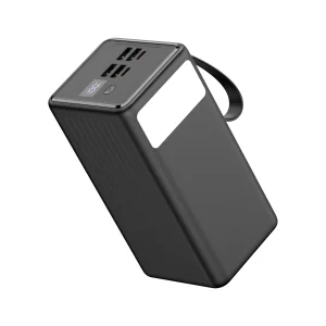 Platinet Powerbanka 60000 mAh 65W Power Delivery, 2xUSB-C, 2xUSB-A, kabel USB-C 1m, černá - obrázek 2