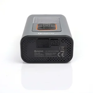Platinet 3v1 Powerbanka 4000 mAh, digitální kapesní kompresor 10 BAR, LED svítilna, stříbrná - obrázek 4