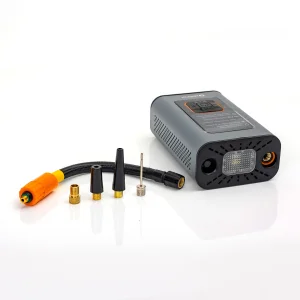 Platinet 3v1 Powerbanka 4000 mAh, digitální kapesní kompresor 10 BAR, LED svítilna, stříbrná - obrázek 6