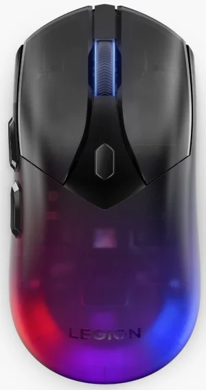 Lenovo Legion M410/Herní/Optická/Pro praváky/16 000 DPI/Drátové/Bezdrátové/Transparentní