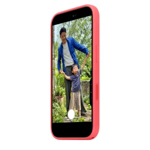 iPhone 17 Silicone Case with MagSafe –Bright Guava - obrázek 3