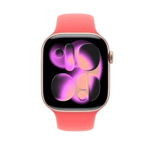 Watch Acc/46/Bright Guava Sport Band - S/M - obrázek 2