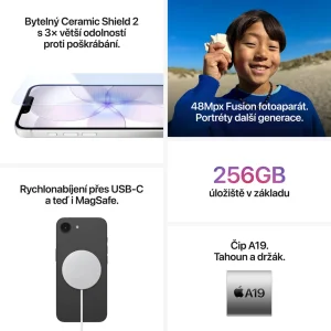 Apple iPhone 17e 8GB/512GB Black - obrázek 5