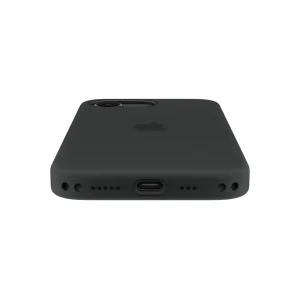 iPhone 17e Silicone Case with MagSafe – Black - obrázek 3