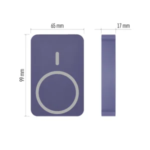 EMOS POWERBANKA WI 1046, bezdrátové nabíjení 20W, 10.000mAh, MODRÁ, 1xUSB-C - obrázek 4
