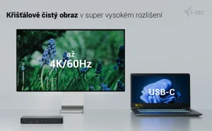 i-tec Thunderbolt 4 Dokovací stanice 90W - obrázek 12
