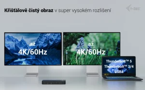 i-tec Thunderbolt 4 Dokovací stanice 90W - obrázek 13