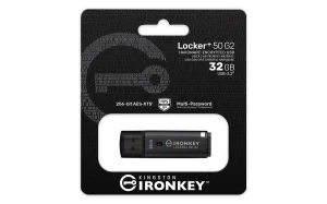 Kingston IronKey Locker+ 50 G2/32GB/USB 3.2 Gen 1 (5Gb/s)/USB-A/Černá - obrázek 2