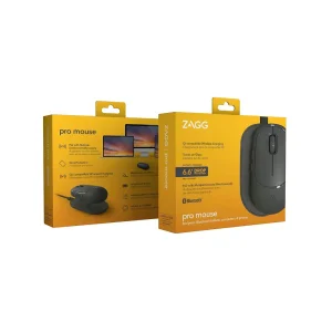 Bezdrátová myš & bezdr. nabíjecí podložka - černá