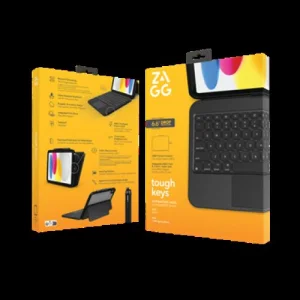 Keyboard Tough Keys Apple iPad 10th Gen Black UK