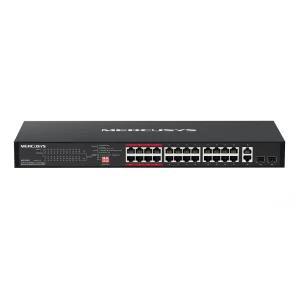 MERCUSYS MS126CP 24xFE PoE+ 2xGb switch