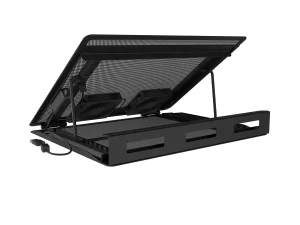 Natec TERN 2 PLUS stojan pod notebook 12-17" 2 ventilátory - obrázek 5