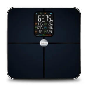 Salente BodyFit, chytrá osobní diagnostická fitness váha, Bluetooth, černá - obrázek 8