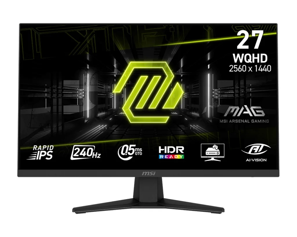 MSI MAG 274QF X24 27" QHD 240Hz LED monitor