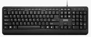 Lenovo 160/Drátové USB-A/US layout/Černá