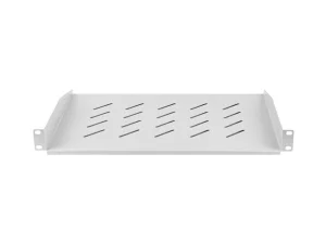 LANBERG 19" PEVNÁ POLICE 1U/483X300MM MAX. NOSNOST DO 25 KG ŠEDÁ - obrázek 2