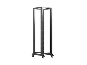 LANBERG OTEVŘENÝ RACK 42U 600X800 ČERNÝ V2 - obrázek 2