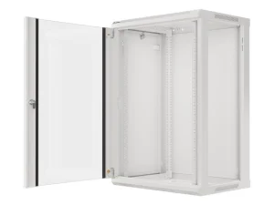 LANBERG 19" RACKOVÁ SKŘÍŇ PRO MONTÁŽ NA STĚNU 18U/600X450 (FLAT PACK) ŠEDÁ V2 - obrázek 13