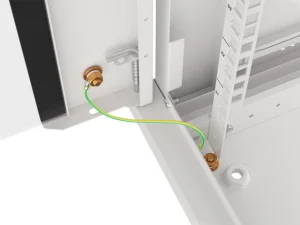 LANBERG 19" RACKOVÁ SKŘÍŇ PRO MONTÁŽ NA STĚNU 18U/600X450 (FLAT PACK) ŠEDÁ V2 - obrázek 4