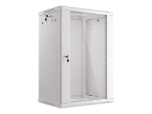 LANBERG 19" RACKOVÁ SKŘÍŇ PRO MONTÁŽ NA STĚNU 18U/600X450 (FLAT PACK) ŠEDÁ V2