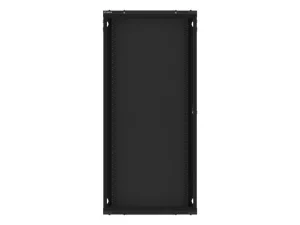 LANBERG RACKOVÁ SKŘÍŇ 19" NÁSTĚNNÁ 27U/600X450 (FLAT PACK) S PROSKLENÝMI DVEŘMI ČERNÁ V2 - obrázek 13
