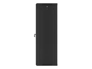 LANBERG RACKOVÁ SKŘÍŇ 19" NÁSTĚNNÁ 27U/600X450 (FLAT PACK) S PROSKLENÝMI DVEŘMI ČERNÁ V2 - obrázek 14
