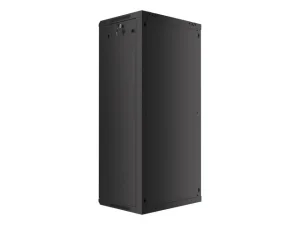 LANBERG RACKOVÁ SKŘÍŇ 19" NÁSTĚNNÁ 27U/600X450 (FLAT PACK) S PROSKLENÝMI DVEŘMI ČERNÁ V2 - obrázek 16